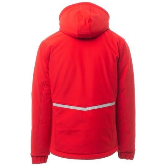 KURTKA SOFTSHELL CREEK PAD - CZERWONY-CZARNY