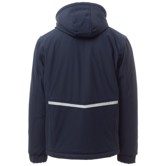 KURTKA SOFTSHELL CREEK PAD - GRANATOWY-KRÓLEWSKI NIEBIESKI