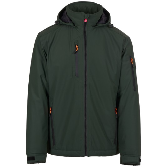 KURTKA SOFTSHELL CREEK ULTRALITE PAD - LEŚNA ZIELEŃ-CZARNY