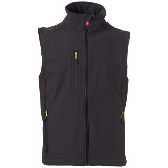 KURTKA SOFTSHELL CREEK VEST L.I.T. - ANTRACYTOWY