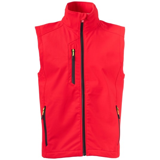 KURTKA SOFTSHELL CREEK VEST L.I.T. - CZERWONY