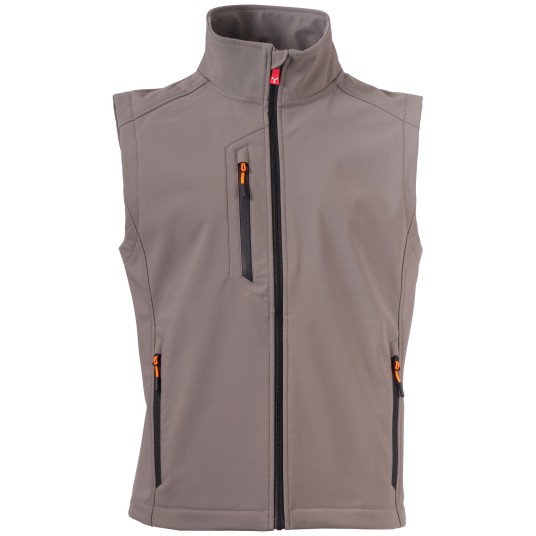KURTKA SOFTSHELL CREEK VEST - ZADYMIONY