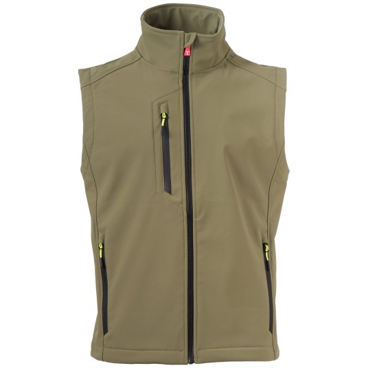 KURTKA SOFTSHELL CREEK VEST - ZIELONY WOJSKOWY