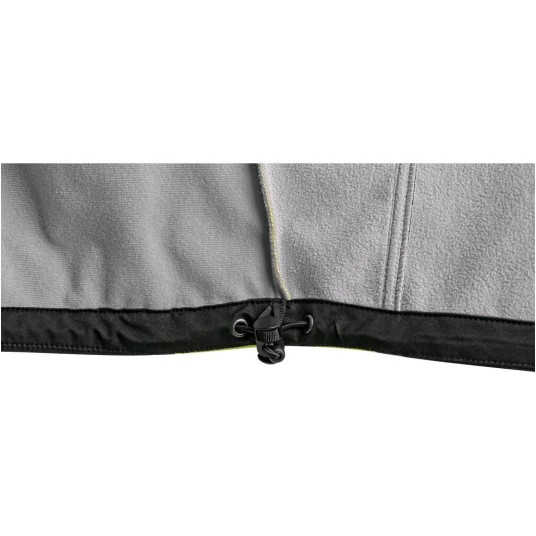 KURTKA SOFTSHELL CXS BENSON OSTRZEGAWCZA - ŻÓŁTO-CZARNY