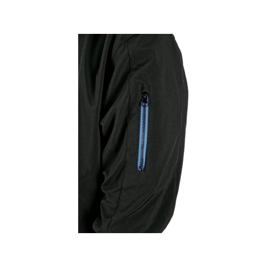 KURTKA SOFTSHELL CXS DURHAM MĘSKA - CZARNO-NIEBIESKI