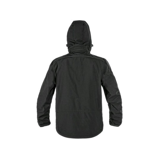 KURTKA SOFTSHELL CXS DURHAM MĘSKA - CZARNY
