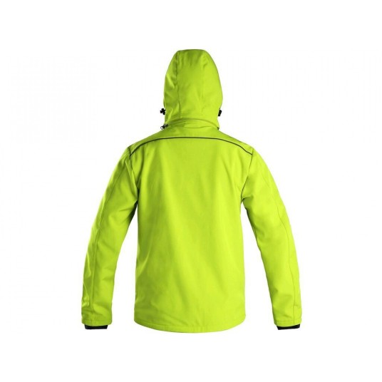 KURTKA SOFTSHELL CXS DURHAM MĘSKA - ŻÓŁTO-CZARNY