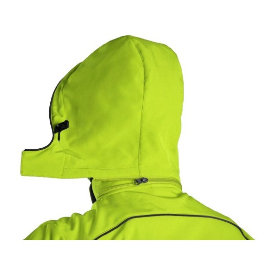 KURTKA SOFTSHELL CXS DURHAM MĘSKA - ŻÓŁTO-CZARNY