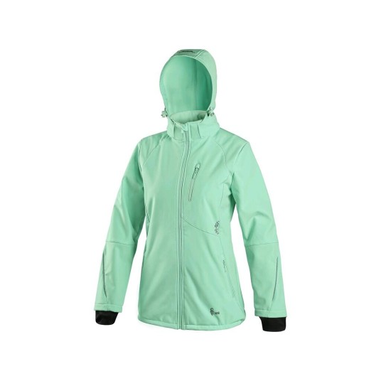 KURTKA SOFTSHELL CXS NEVADA DAMSKA - MIĘTOWY