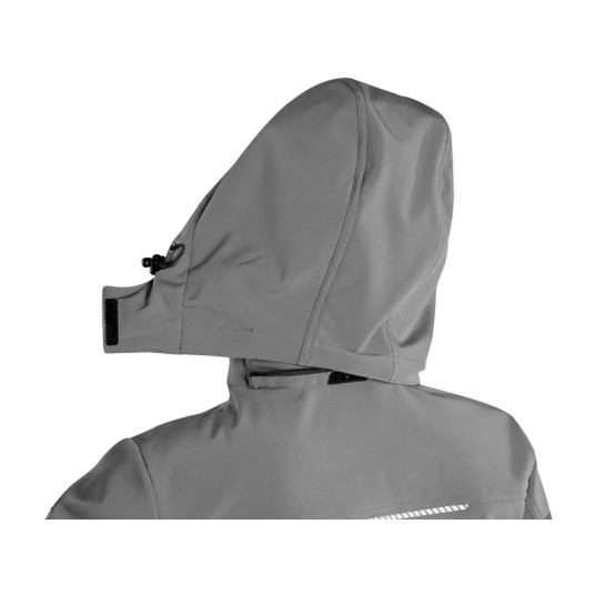 KURTKA SOFTSHELL CXS STRETCH DAMSKA - SZARY