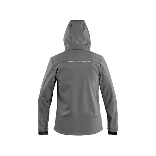 KURTKA SOFTSHELL CXS STRETCH DAMSKA - SZARY