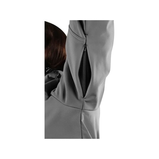 KURTKA SOFTSHELL CXS STRETCH DAMSKA - SZARY