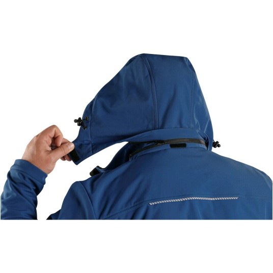KURTKA SOFTSHELL CXS STRETCH MĘSKA - GRANATOWY