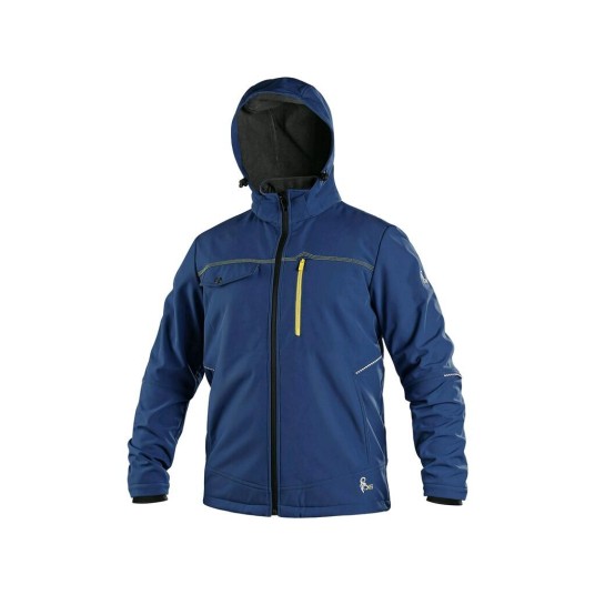 KURTKA SOFTSHELL CXS STRETCH MĘSKA - GRANATOWY