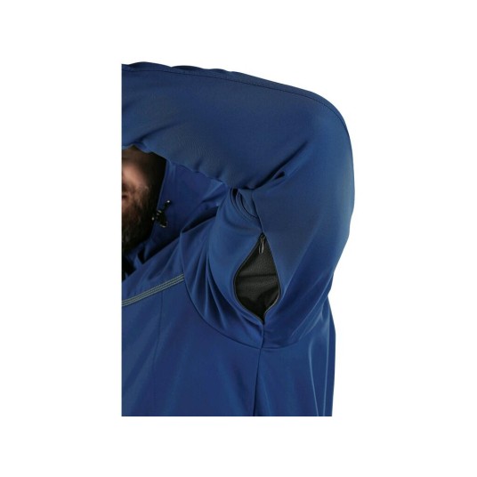 KURTKA SOFTSHELL CXS STRETCH MĘSKA - GRANATOWY