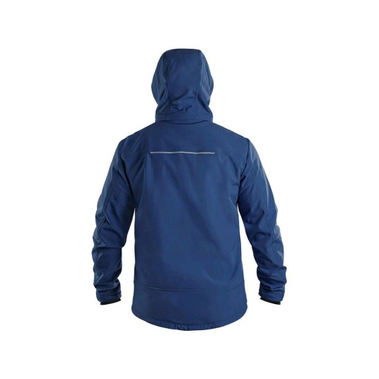 KURTKA SOFTSHELL CXS STRETCH MĘSKA - GRANATOWY