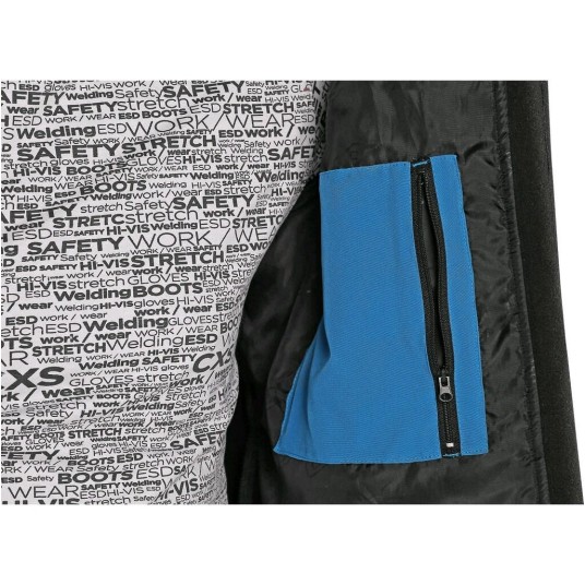 KURTKA SOFTSHELL CXS STRETCH MĘSKA - NIEBIESKI