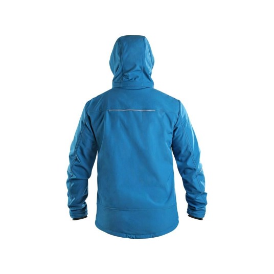 KURTKA SOFTSHELL CXS STRETCH MĘSKA - NIEBIESKI