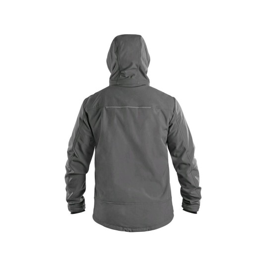 KURTKA SOFTSHELL CXS STRETCH MĘSKA - SZARY