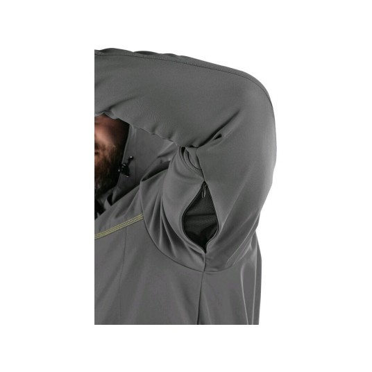 KURTKA SOFTSHELL CXS STRETCH MĘSKA - SZARY