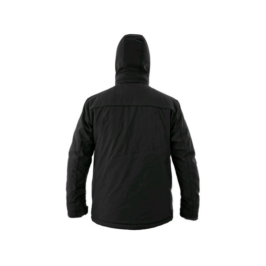 KURTKA SOFTSHELL CXS VEGAS MĘSKA ZIMOWA - CZARNY