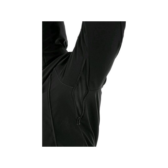 KURTKA SOFTSHELL CXS VEGAS MĘSKA ZIMOWA - CZARNY