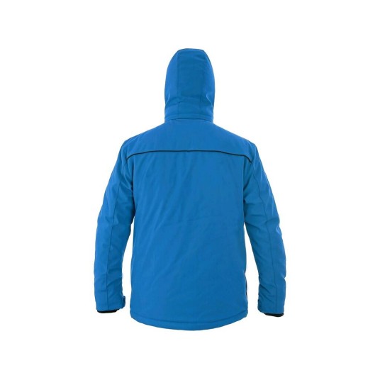 KURTKA SOFTSHELL CXS VEGAS MĘSKA ZIMOWA - NIEBIESKO-CZARNY