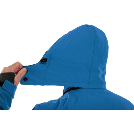 KURTKA SOFTSHELL CXS VEGAS MĘSKA ZIMOWA - NIEBIESKO-CZARNY