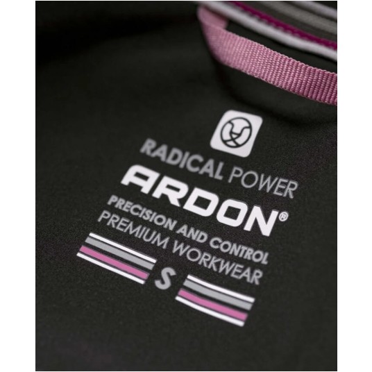 KURTKA SOFTSHELL DAMSKA ARDON CREATRON - CZARNY-RÓŻOWY