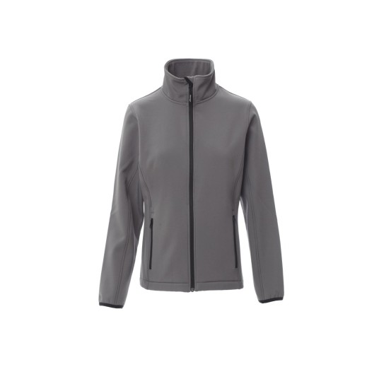 KURTKA SOFTSHELL DAMSKA PERTH LADY - SZARY STALOWY