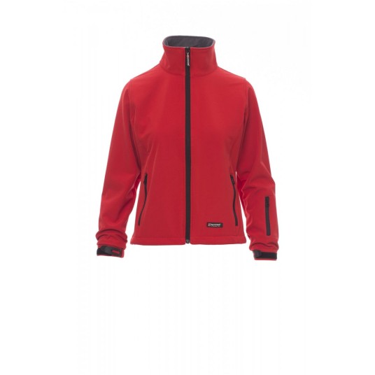 KURTKA SOFTSHELL DAMSKA SUNNY - CZERWONY