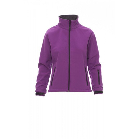 KURTKA SOFTSHELL DAMSKA SUNNY - FIOLETOWE LATO