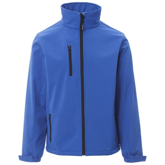 KURTKA SOFTSHELL DUBLIN - KRÓLEWSKI NIEBIESKI