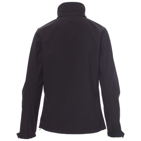 KURTKA SOFTSHELL DUBLIN LADY - CZARNY
