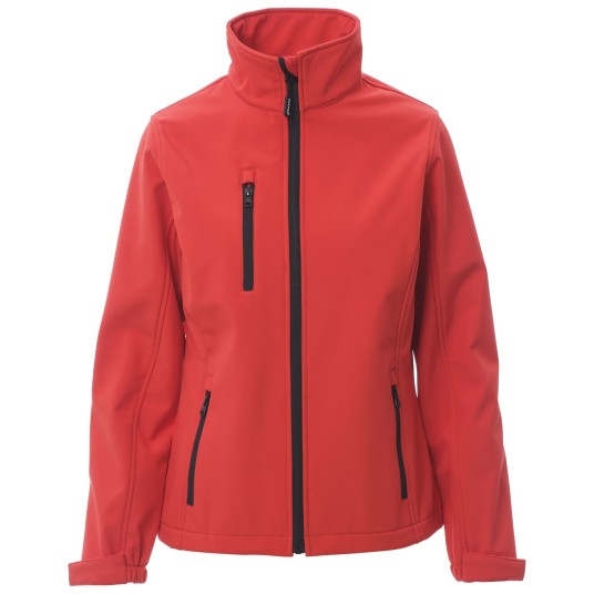 KURTKA SOFTSHELL DUBLIN LADY - CZERWONY