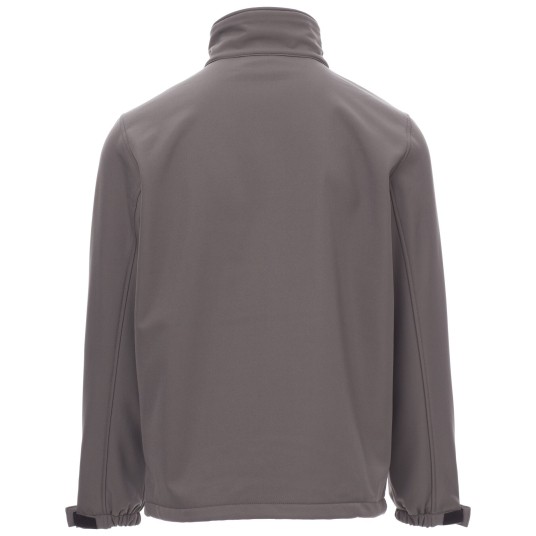 KURTKA SOFTSHELL DUBLIN - SZARY STALOWY