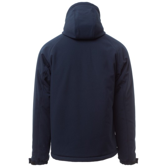 KURTKA SOFTSHELL GALE PAD - GRANATOWY-KRÓLEWSKI NIEBIESKI