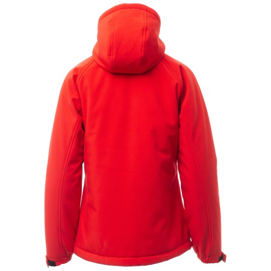 KURTKA SOFTSHELL GALE PAD LADY - CZERWONY-CZARNY