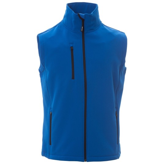 KURTKA SOFTSHELL GLASGOW - KRÓLEWSKI NIEBIESKI