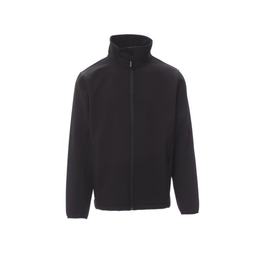 KURTKA SOFTSHELL MĘSKA PERTH - CZARNY
