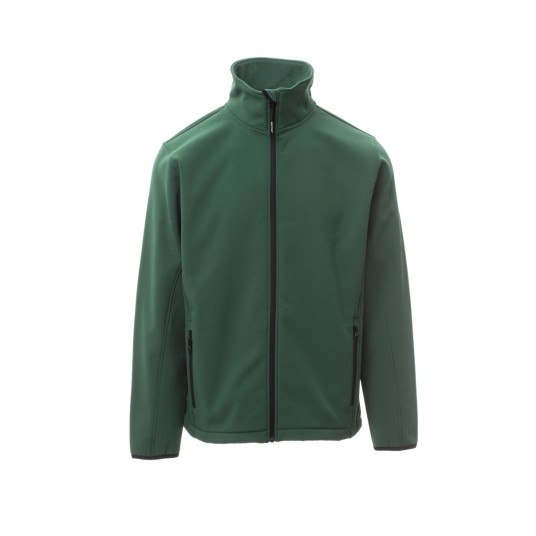 KURTKA SOFTSHELL MĘSKA PERTH - ZIELONY