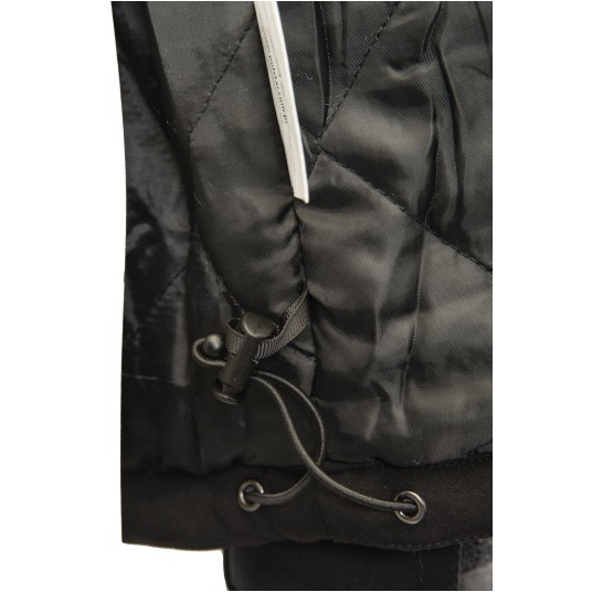 KURTKA SOFTSHELL OCIEPLANA SEVEN KINGS RIVAL - CZARNY-ŻÓŁTY