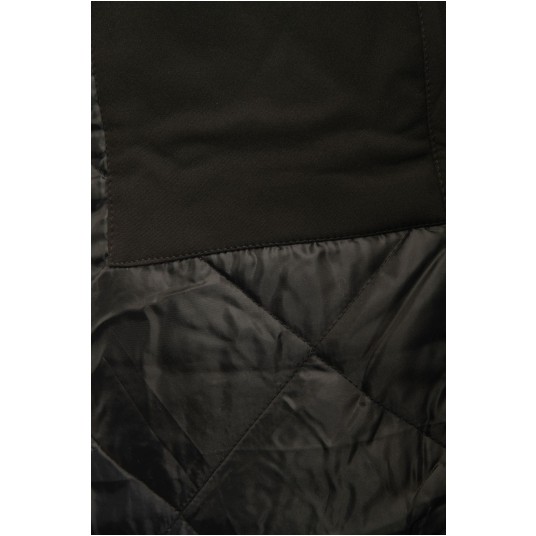 KURTKA SOFTSHELL OCIEPLANA SEVEN KINGS RIVAL - CZARNY-ŻÓŁTY