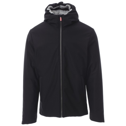 KURTKA SOFTSHELL OREGON - CZARNY-SZARY STALOWY