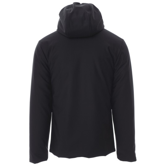 KURTKA SOFTSHELL OREGON - CZARNY-SZARY STALOWY