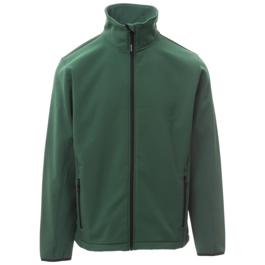KURTKA SOFTSHELL PERTH - ZIELONY