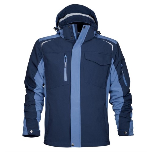 KURTKA SOFTSHELL R8ED+ - NIEBIESKI