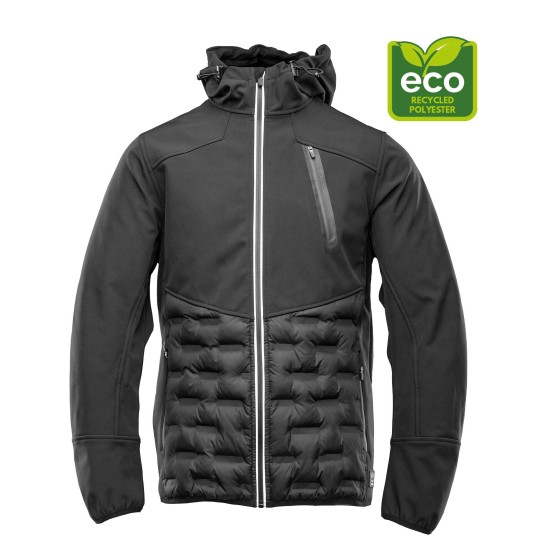 KURTKA SOFTSHELL SEVEN KINGS ECO NEXO - CZARNY