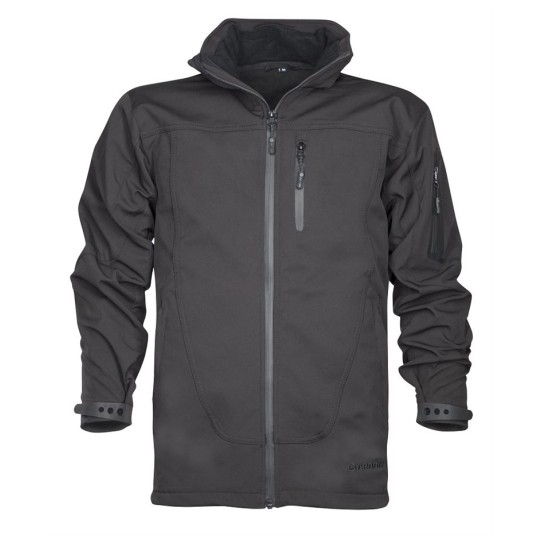 KURTKA SOFTSHELL SPIRIT - CZARNY - 176-182CM