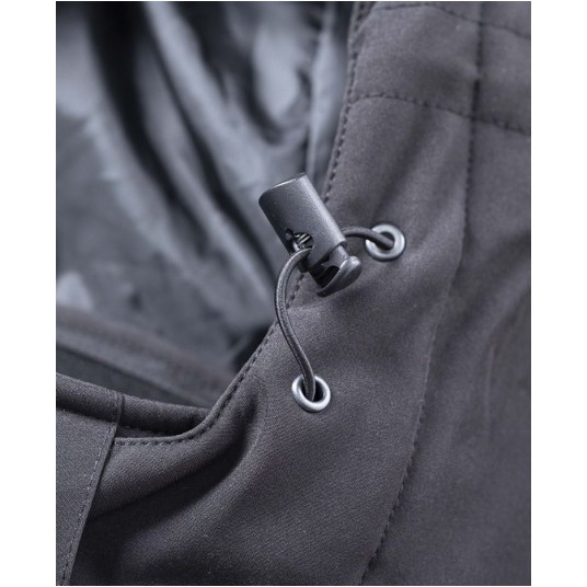 KURTKA SOFTSHELL SPIRIT ZIMOWA - CZARNY